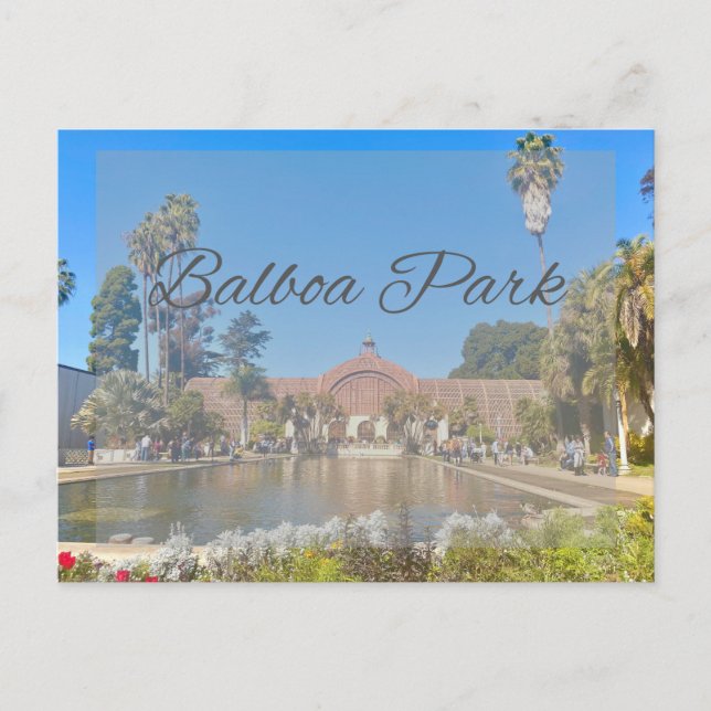 Balboa Park Postcard Postkarte (Vorderseite)