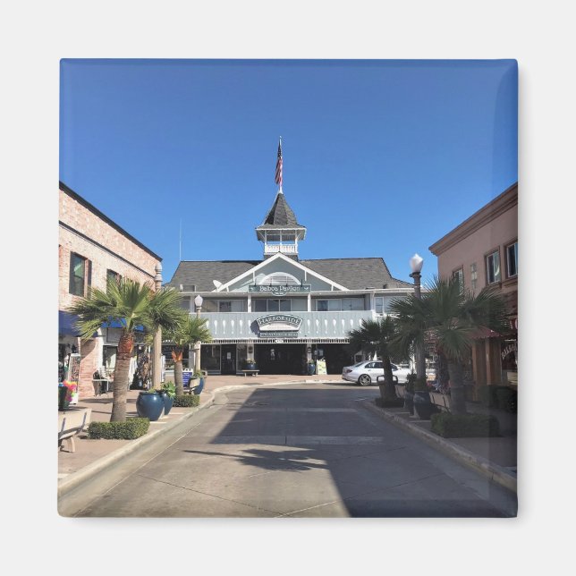 Balboa Pavillion, Newport Beach, Kalifornien Magnet (Vorne)