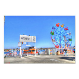 Balboa-Spaß-Zonen-"Riesenrad Fotodruck