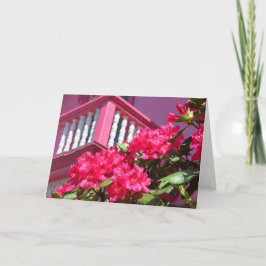 Balcon de printemps rose - Carte Vignoble Martha