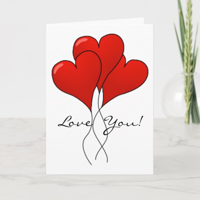 Balcons de coeur de Valentine - Carte de Saint-Val (Devant)