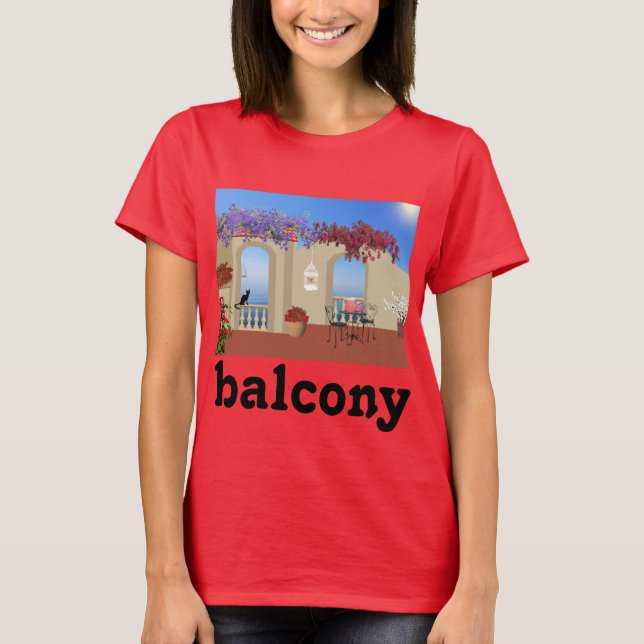 Balcony T - Shirt (Vorderseite)