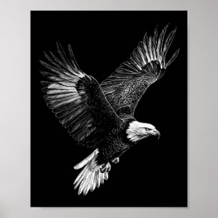 Bald Adler 4. Juli Männer Frauen Kinder Patriotisc Poster