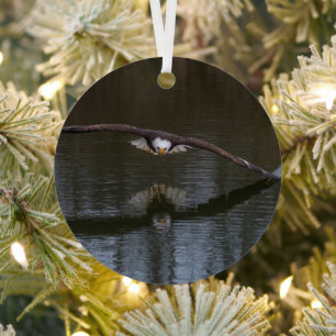 Bald Adler im Flug Ornament Aus Metall