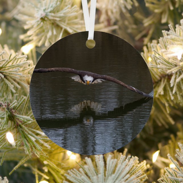 Bald Adler im Flug Ornament Aus Metall (InSitu)