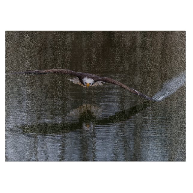 Bald Adler im Flug Schneidebrett (Vorderseite)