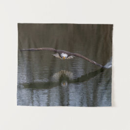 Bald Adler im Flug Wandteppich