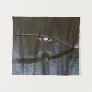 Bald Adler im Flug Wandteppich