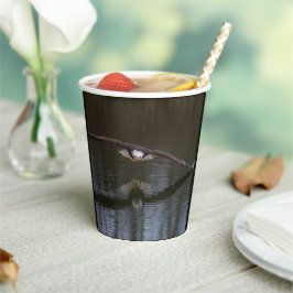 Bald Adler in Flight Paper Cups Pappbecher