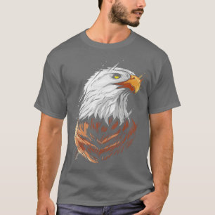 Bald-Adler-Leiter eines American Bald-Adlers T-Shirt