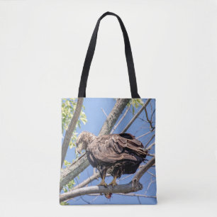 Bald-Adler mit Fisch Tasche