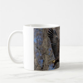 Bald-Adler mit Katfisch Kaffeetasse