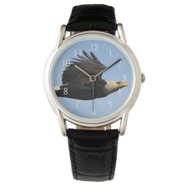 Bald-Adler-Profilüberwachung Armbanduhr (Vorderseite)