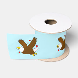 Bald Adler steigt unter den Sternen auf 3" Satinband