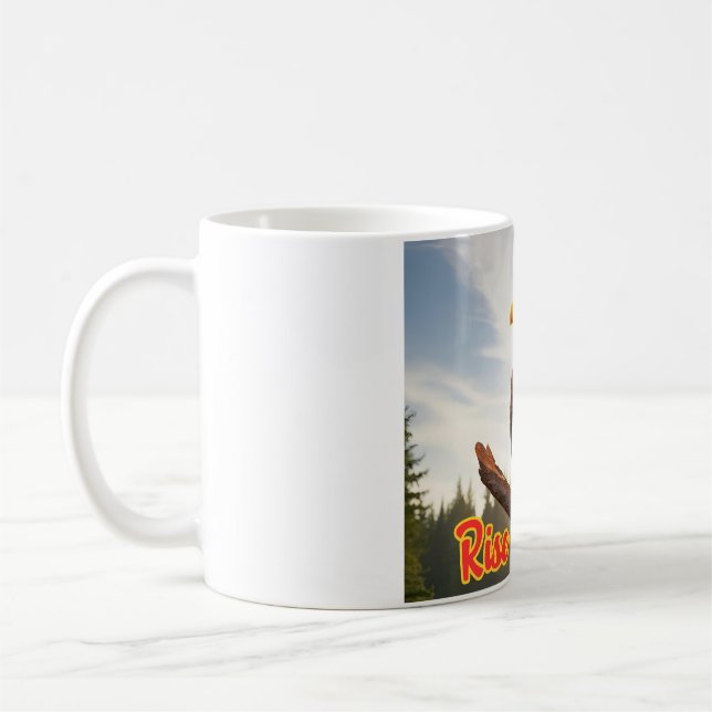 Bald Adler: Symbol der Freiheit Kaffeetasse (Links)
