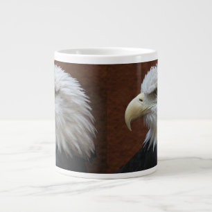 Bald-Adler-Vogel-Tierwelt Jumbo-Tasse