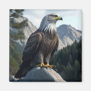 Bald-Adler-Wildnis: Der Vogel der Prey, Erne Magnet