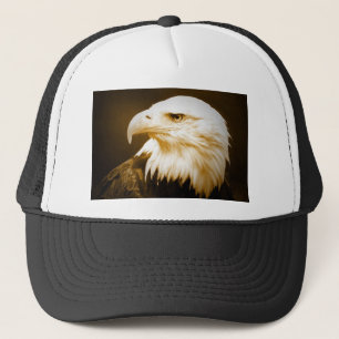 Bald American Eagle Eye Truckerkappe