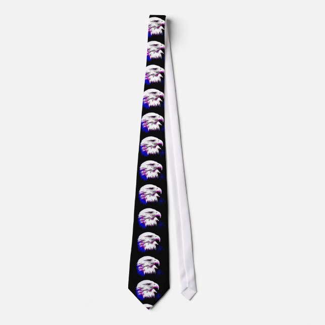 Bald American Eagle Neck Tie Krawatte (Vorderseite)