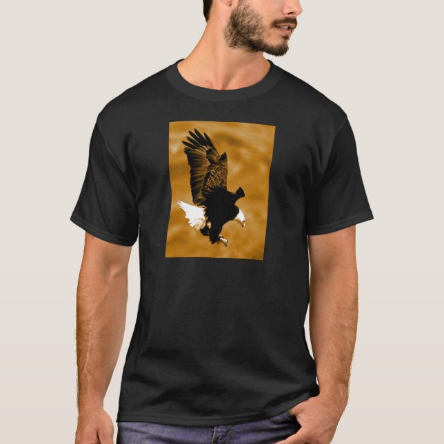 Bald American Eagle T-Shirt (Vorderseite)