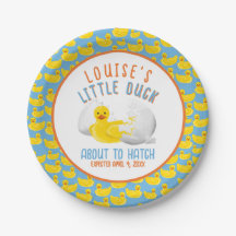 Bald aus dem Ei - Baby Shower Einladung