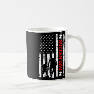 Bald bald Papa werden, bald Papa Fußball-Retro-Ame Kaffeetasse