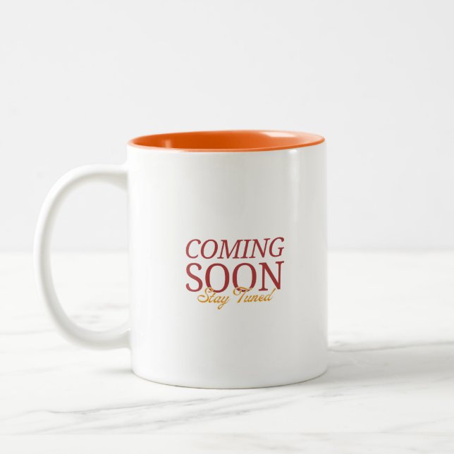 Bald, Bleibe Zweifarbige Tasse (Links)