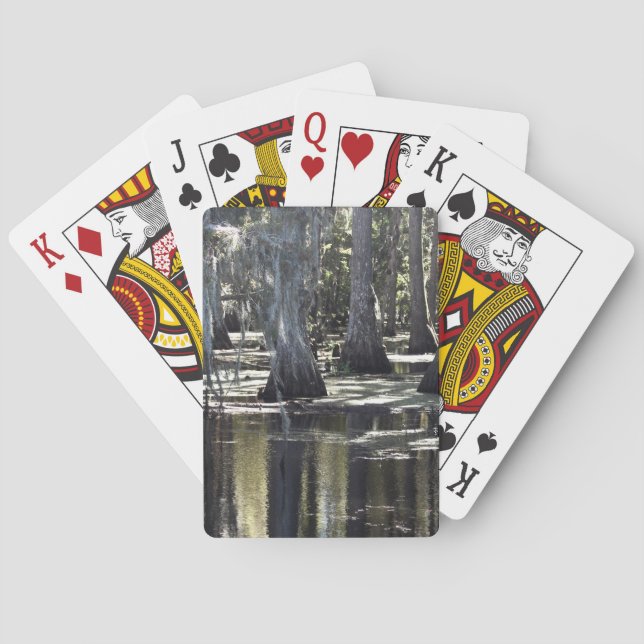 Bald Cypress Spielkarten (Rückseite)