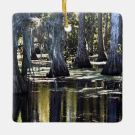 Bald Cypress Trees Keramikornament
