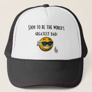 "Bald der bestste Vater der Welt sein! " Truckerkappe