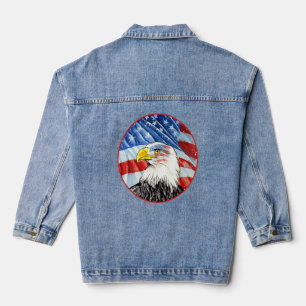 Bald Eagle 4 juillet Drapeau Américain Patriotique