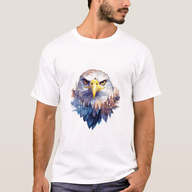 Bald Eagle Animal Beauty Nature Naturerlebnis T-Shirt (Vorderseite)