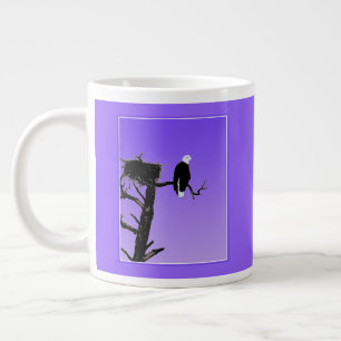 Bald Eagle at Sunset - Ursprüngliche Naturkunde Jumbo-Tasse
