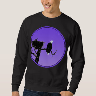 Bald Eagle at Sunset - Ursprüngliche Naturkunde Sweatshirt