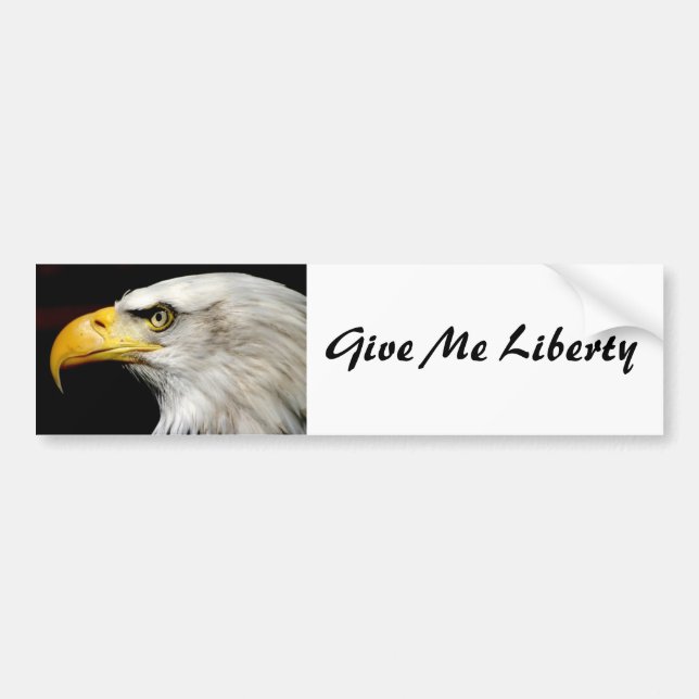 Bald Eagle Autoaufkleber (Vorne)