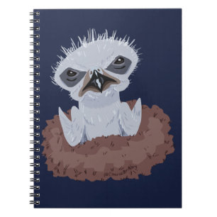 Bald Eagle Baby Notizblock