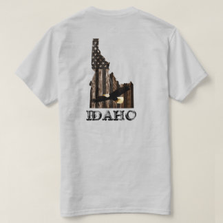 BALD EAGLE BURNT HOLZ - IDAHO PATRIOT BLK T-Shirt