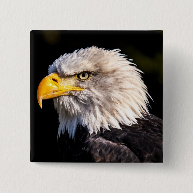 Bald Eagle Button (Vorderseite)