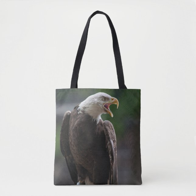 Bald Eagle Calling Tasche (Vorderseite)