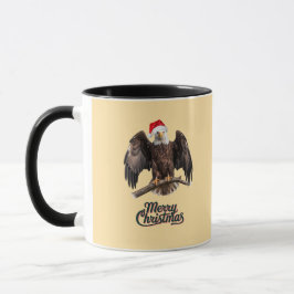 Bald Eagle Christmas Tasse