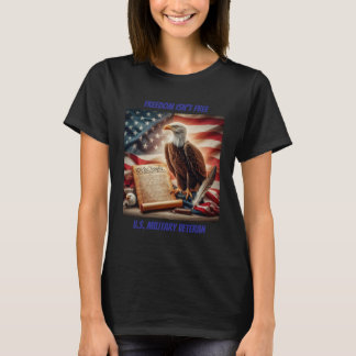 Bald Eagle, Flag der Staaten und Verfassung T-Shirt