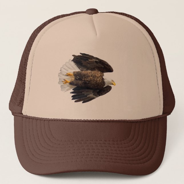 Bald Eagle Flash Truckerkappe (Vorderseite)