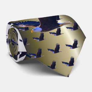 Bald Eagle Flying Krawatte