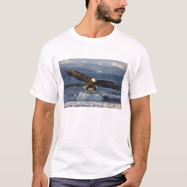 Bald Eagle, Haliäetus leucocephalus, Homer, 3 T-Shirt (Vorderseite)
