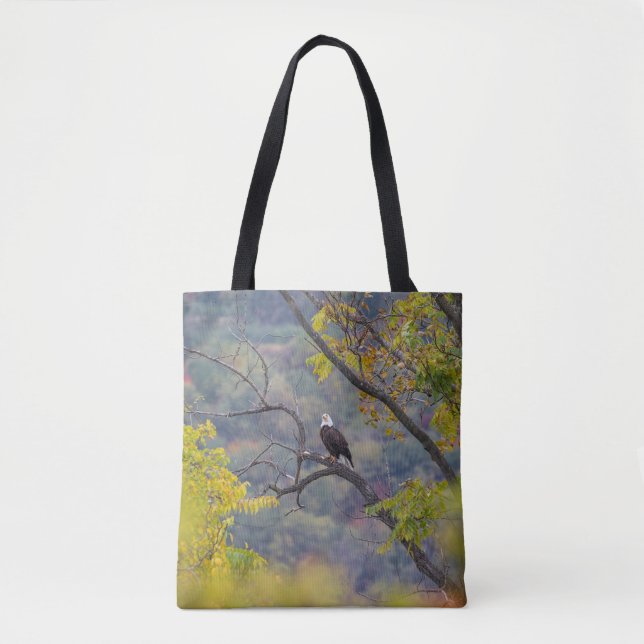 Bald Eagle im Herbst Tasche (Vorderseite)