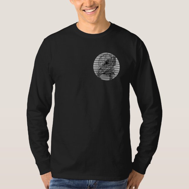 Bald Eagle imprint american bird animal head motif T-Shirt (Vorderseite)