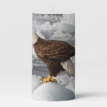 Bald Eagle Kerze