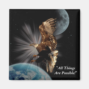 Bald Eagle Motivierend Magnete Magnet