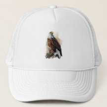 Bald Eagle Painting Trucker Hat