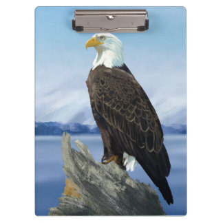 Bald Eagle Planner Klemmbrett